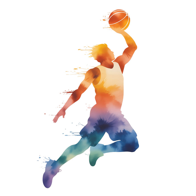 basketball cotton quilt block