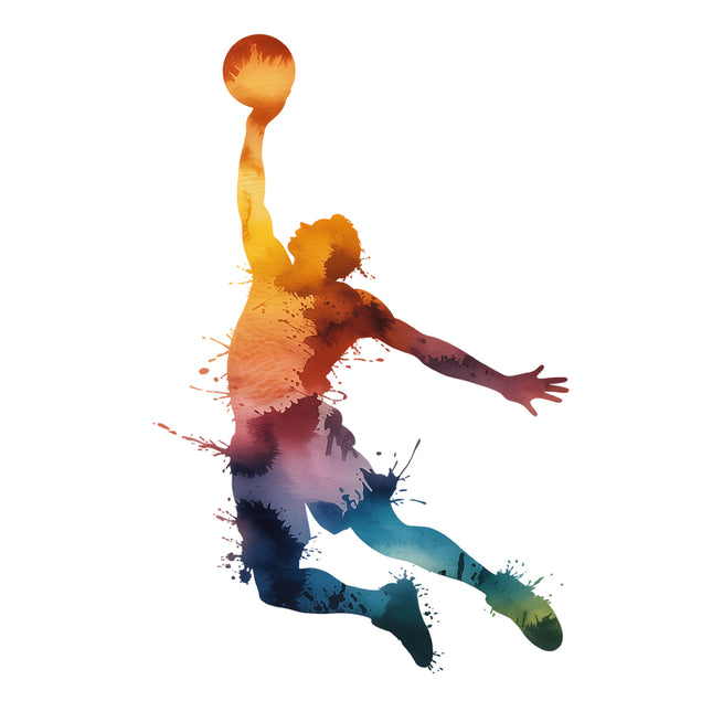 Basketball quilt block