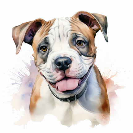 bulldog cotton fabric panel