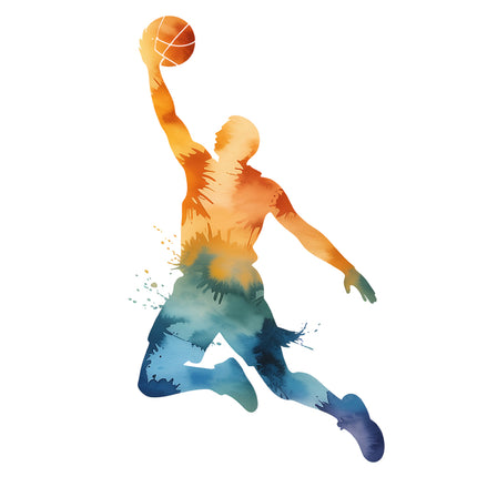 Basketball quilt block