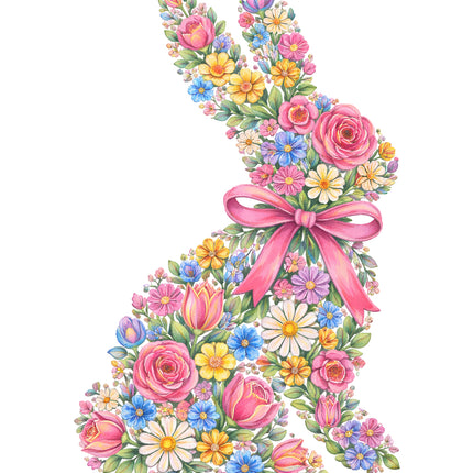 rabbit fabric panel