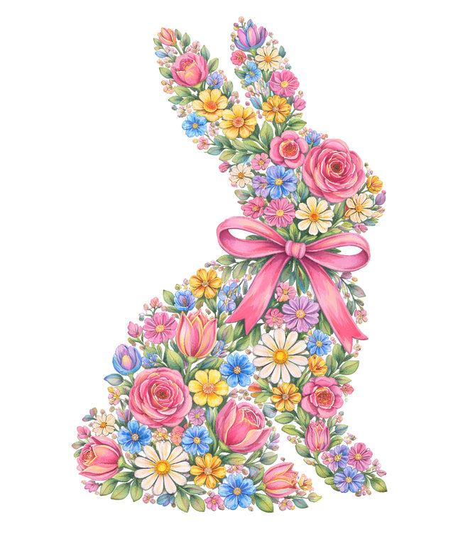 rabbit fabric panel