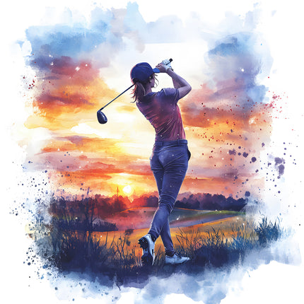 golf cotton fabric panel