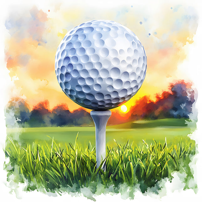 golf cotton fabric panel