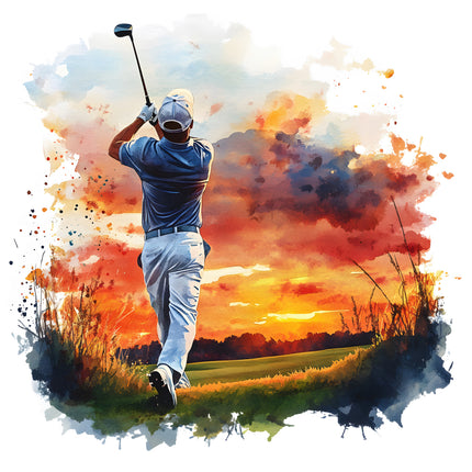 golf cotton fabric panel
