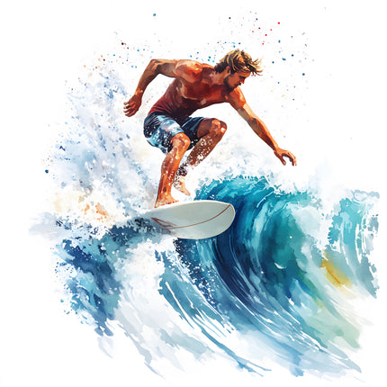 surfing quilt block
