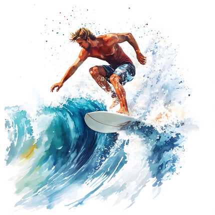 surfer fabric panel