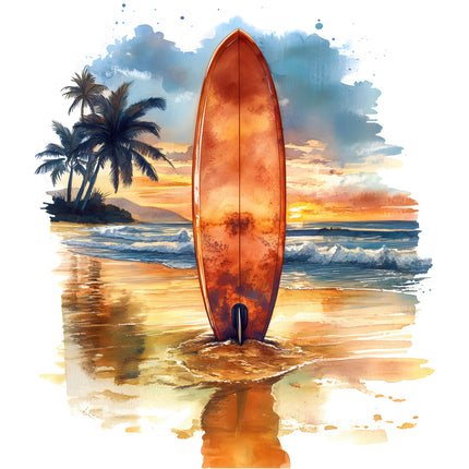 surfing quilt block