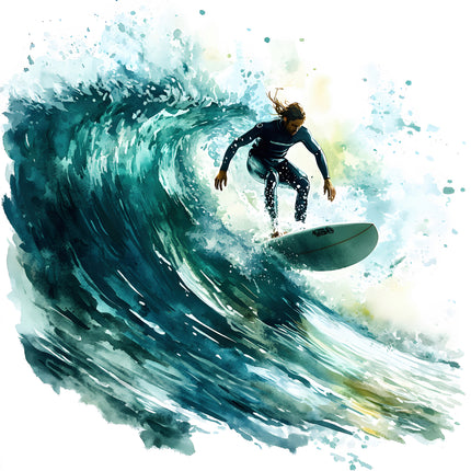 surfing quilt block