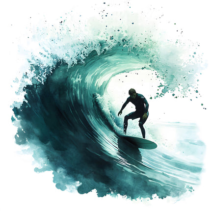 surfing fabric panel