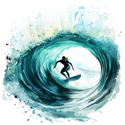 surfing fabric panel