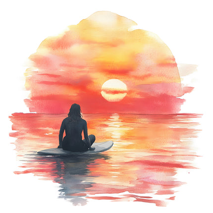 surfing fabric panel