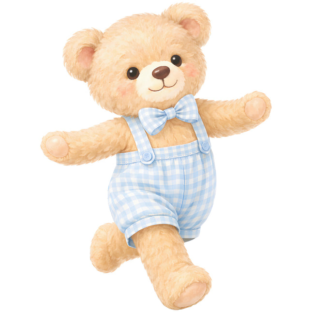 Teddy bear quilt block