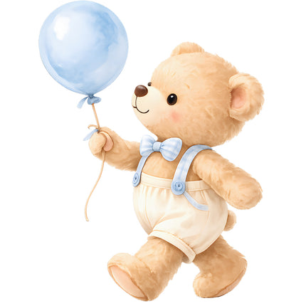 teddy bear fabric panel
