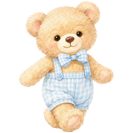 Teddy bear quilt block