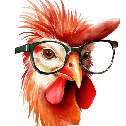 chicken fabric panel