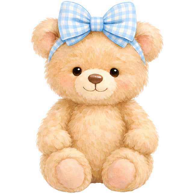 teddy bear fabric panel