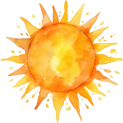 Sunshine 100% Cotton Fabric Panel Block AJ2051
