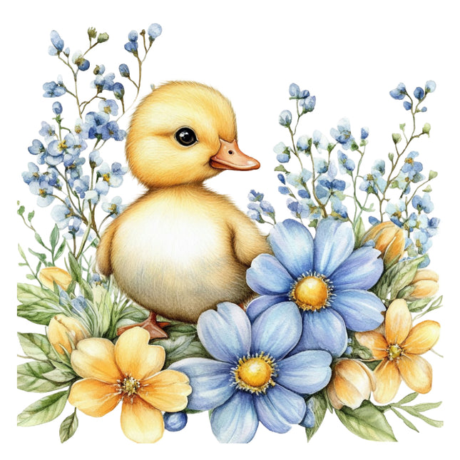 duckling quilt block