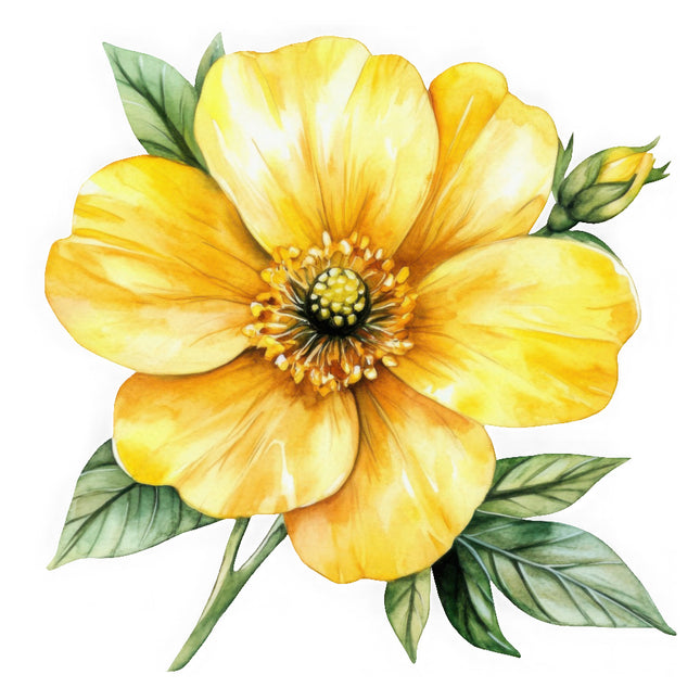 yellow flowers quilt block