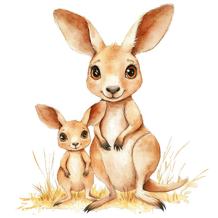 kangaroo quilt block