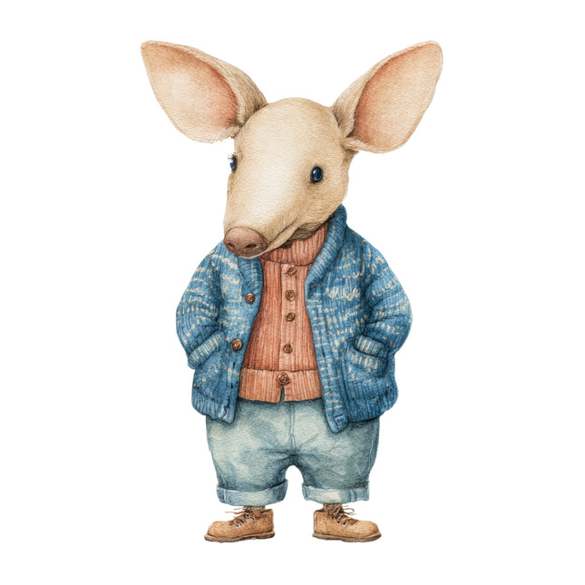 aardvark quilt block