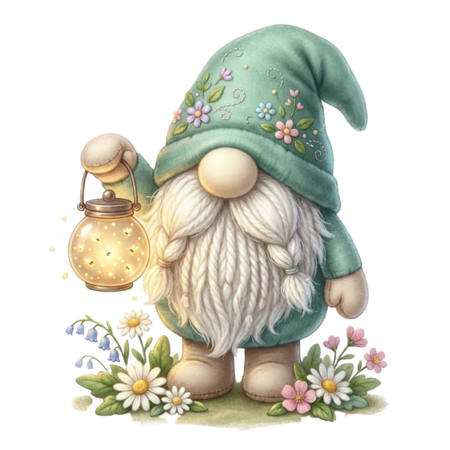 Gnome quilt block