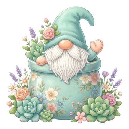 Gnome quilt block