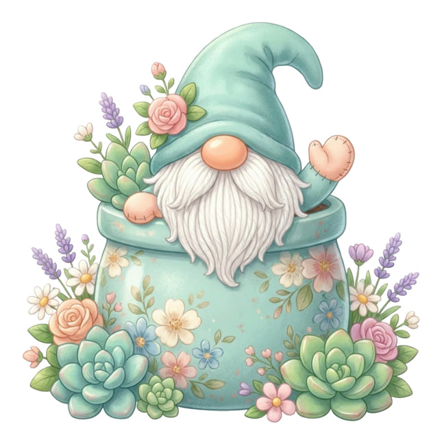 Gnome quilt block