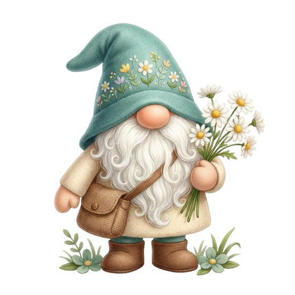 Gnome quilt block