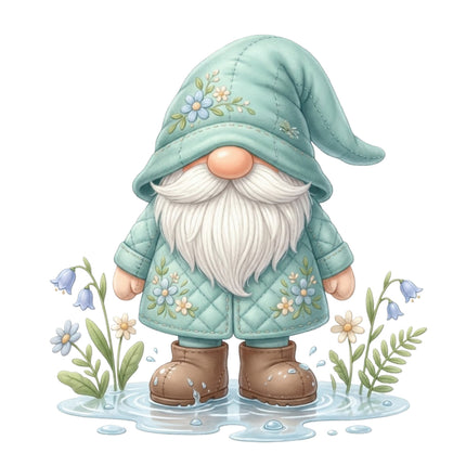 Gnome quilt block