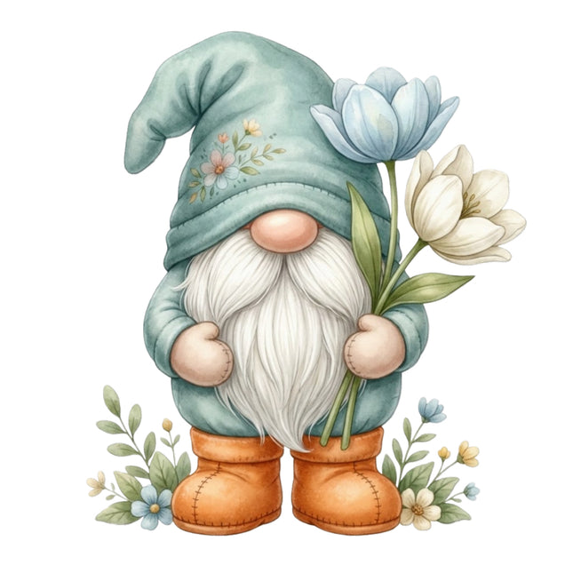 Gnome quilt block