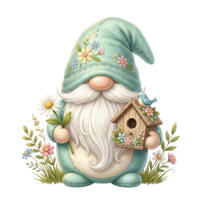 gnome quilt block