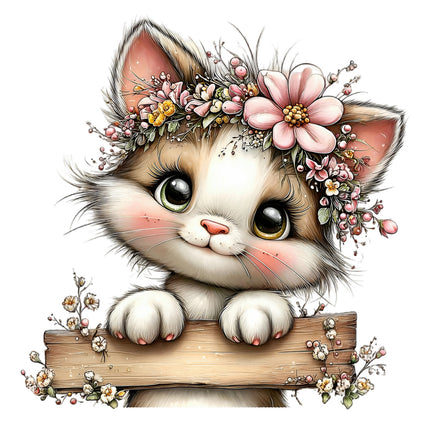cat sewing panel