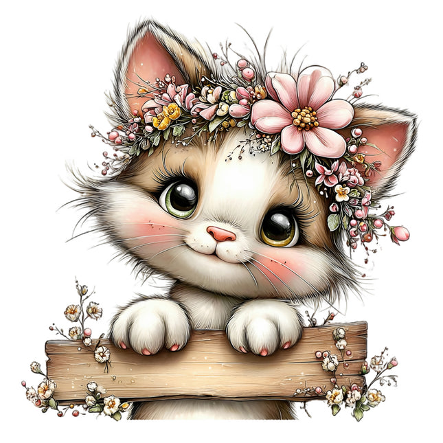 cat sewing panel