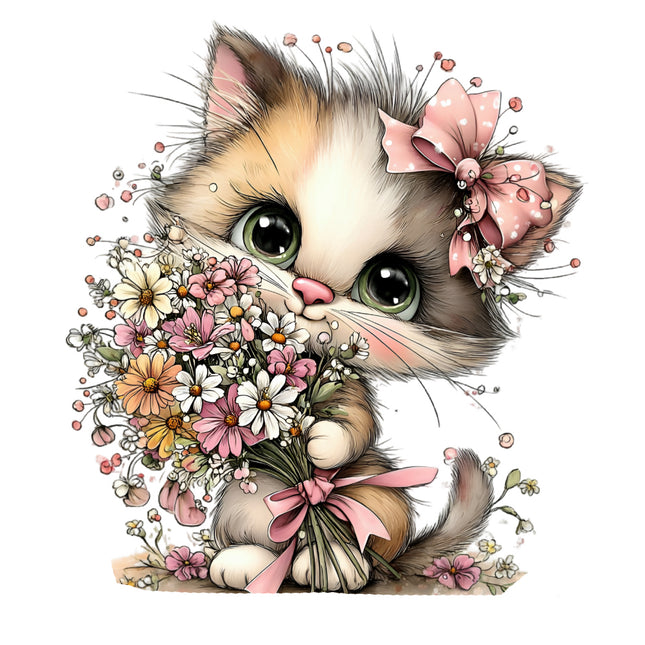 cat fabric panel