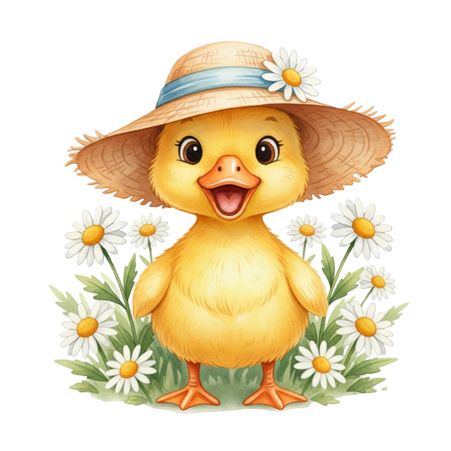 duckling fabric panel
