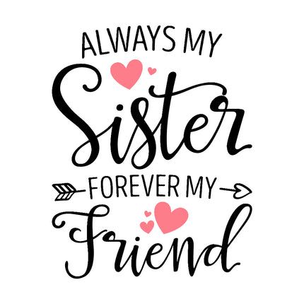 sister fabric panel