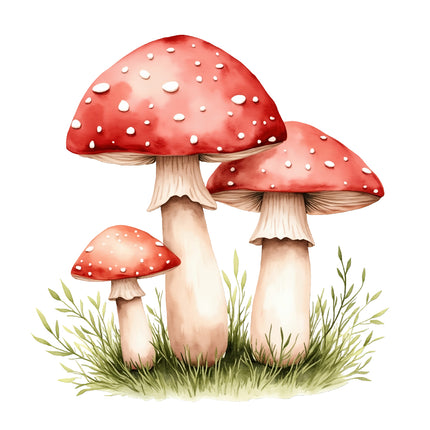 mushroom quilt block