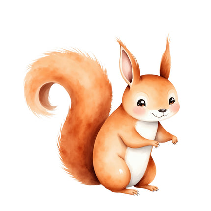 squirrel quilt block