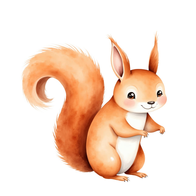 squirrel quilt block