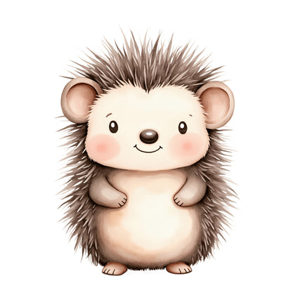 hedgehog quilt block