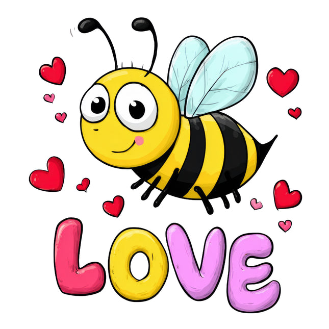 Cartoon bee quilt block