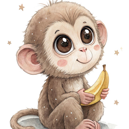 monkey quilt block