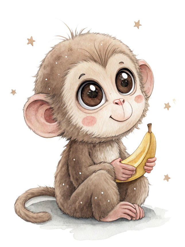 monkey quilt block