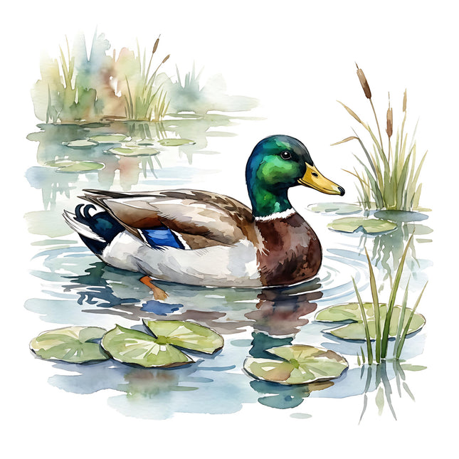 duck quilt panel