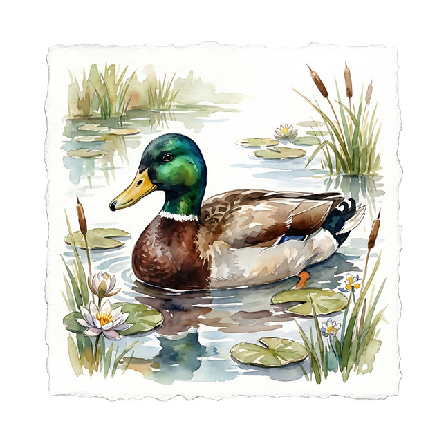 duck quilt block