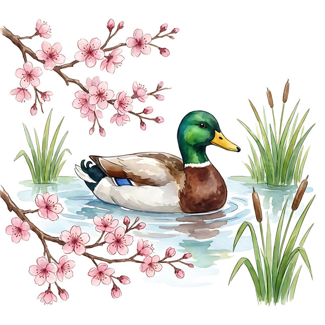 duck quilt block