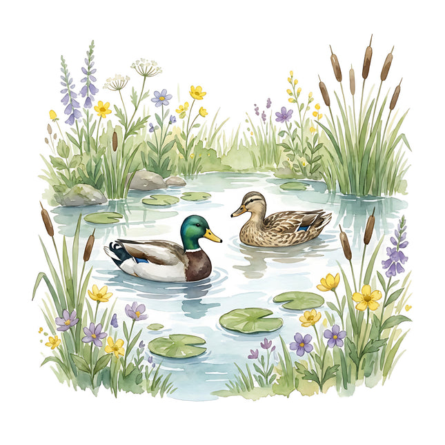 duck quilt block