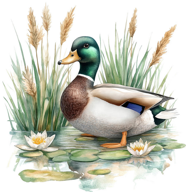 duck quilt block